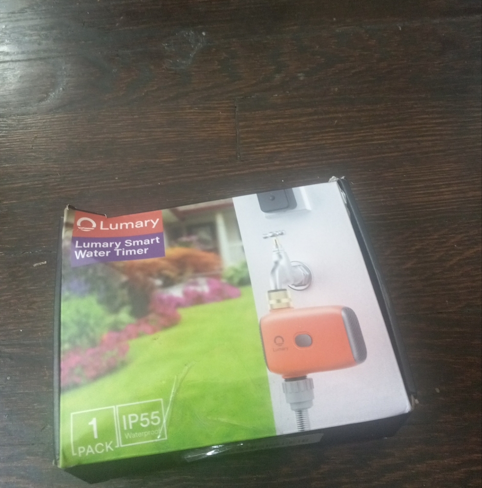 Lumary Smart Water Timer 2 Zone IP55 Waterproof Model L-WT1A1